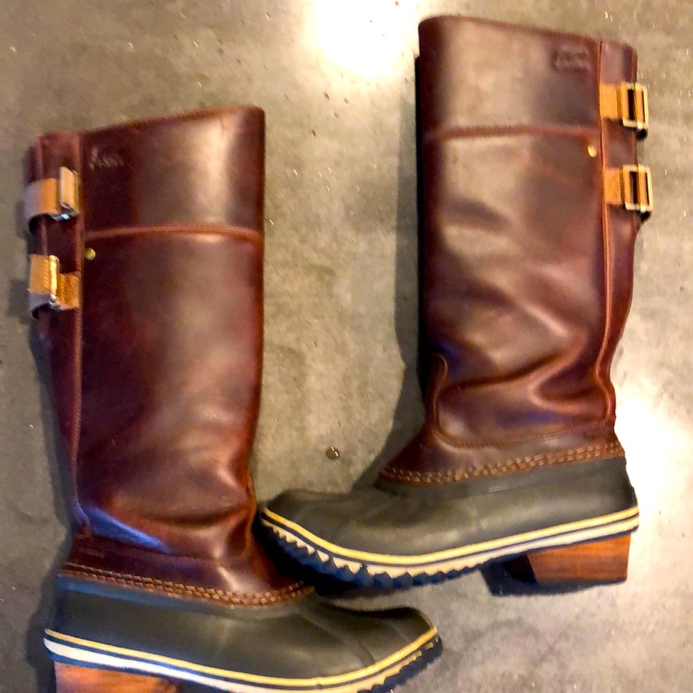 Sorel Slimpack riding tall boot 6.5